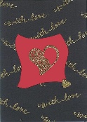 Vorderseite Karte With Love