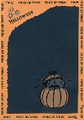 Karte Halloween-K�rbis