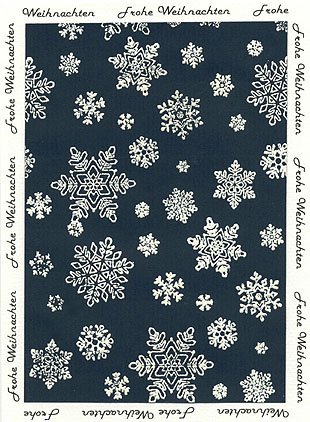 Karte Schneefl�ckchen