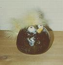Ton-Arbeit Puschelhuhn